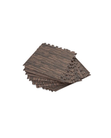 Bestway Pavimento Piscina Foam Stile Legno Retrattile 12 Pezzi 50x50 cm Giardino 58712