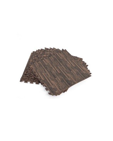 Bestway Pavimento Piscina Foam Stile Legno Retrattile 12 Pezzi 50x50 cm Giardino 58712