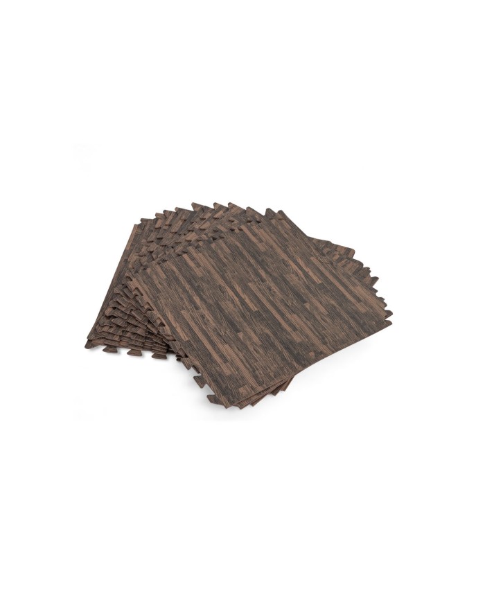 Bestway Pavimento Piscina Foam Stile Legno Retrattile 12 Pezzi 50x50 cm Giardino 58712