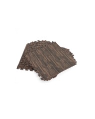 Bestway Pavimento Piscina Foam Stile Legno Retrattile 12 Pezzi 50x50 cm Giardino 58712