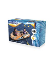 Bestway Barca Set Kondor Elite 2000 196x106x31 cm Tempo Libero 61141 Bestway Barca Set Kondor Elite 2000 196x106x31 cm Tempo Libero 61141