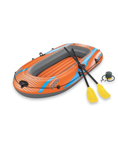 Bestway Barca Set Kondor Elite 2000 196x106x31 cm Tempo Libero 61141