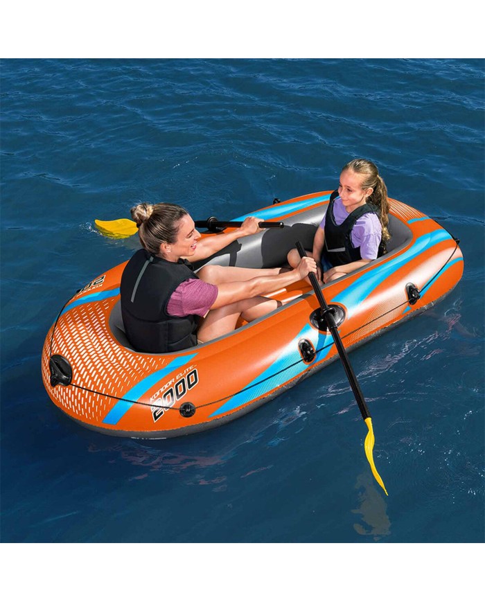 Bestway Barca Set Kondor Elite 2000 196x106x31 cm Tempo Libero 61141 Bestway Barca Set Kondor Elite 2000 196x106x31 cm Tempo Libero 61141