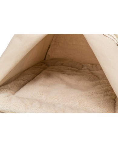 Letto per animali domestici Trixie Beige 55 × 65 × 55 cm