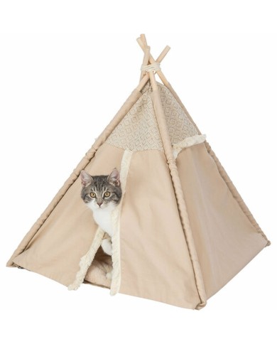 Letto per animali domestici Trixie Beige 55 × 65 × 55 cm