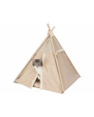 Letto per animali domestici Trixie Beige 55 × 65 × 55 cm Letto per animali domestici Trixie Beige 55 × 65 × 55 cm