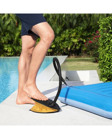 Bestway Gonfiatore a Pedale 3L 28x19 cm Retrattilato Gonfiabile e Campeggio 62004 Bestway Gonfiatore a Pedale 3L 28x19 cm Retrattilato Gonfiabile e Campeggio 62004