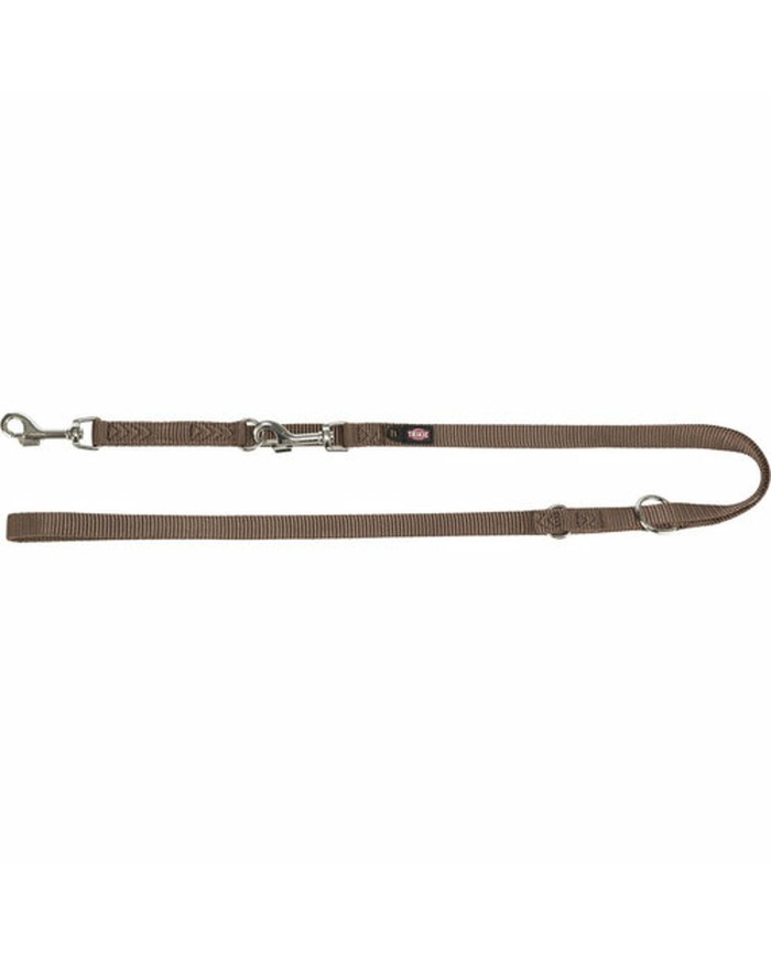 Guinzaglio regolabile per cane Trixie Premium Nocciola XS/S Guinzaglio regolabile per cane Trixie Premium Nocciola XS/S