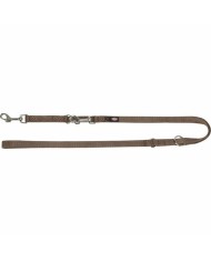 Guinzaglio regolabile per cane Trixie Premium Nocciola XS/S Guinzaglio regolabile per cane Trixie Premium Nocciola XS/S