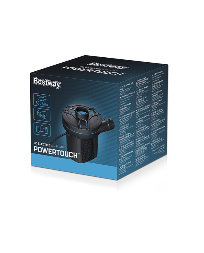 Bestway Elettrico Gonfiatore Accendisigari Auto 11,3x10,1x12,2 cm 680 CM Litro/Minuto Gonfiabile e Campeggio 62257 Bestway Elettrico Gonfiatore Accendisigari Auto 11,3x10,1x12,2 cm 680 CM Litro/Minuto Gonfiabile e Campeggio 62257