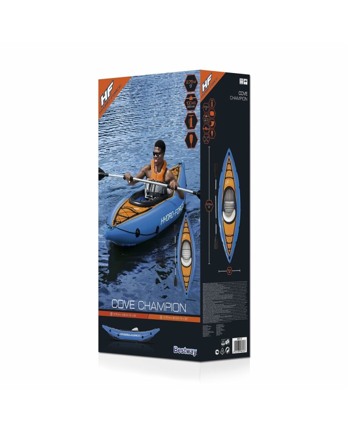 Bestway Kayak Singolo Hidro-Force 275x102 cm Tempo Libero 65115