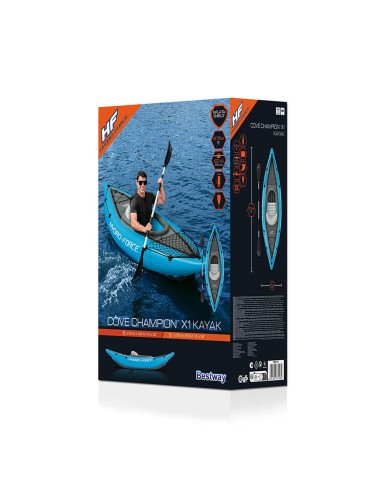 Bestway Kayak Singolo Hidro-Force 275x102 cm Tempo Libero 65115
