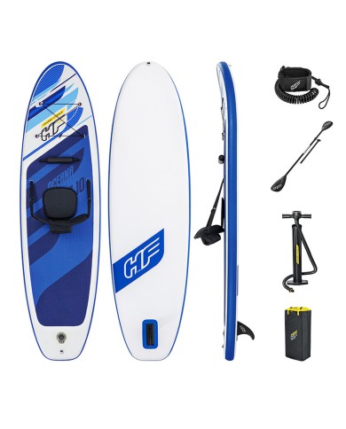 Bestway Tavola Paddle Surf Convertibile Hidro-Force 305x84x12 cm Tempo Libero 65350 Bestway Tavola Paddle Surf Convertibile Hidro-Force 305x84x12 cm Tempo Libero 65350