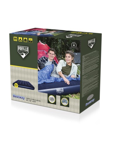 Bestway Materasso Queen 203x152x22 cm Gonfiabile e da Campeggio 67003