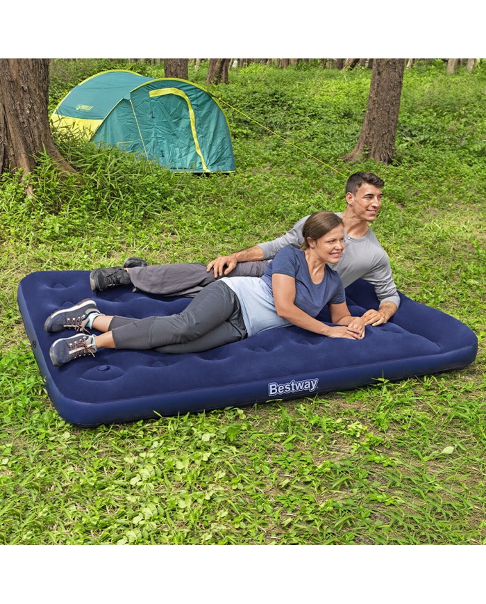 Bestway Materasso Doppio con Gonfiatore a Piede 191x137x28 cm Gonfiabile e Campeggio 67225 Bestway Materasso Doppio con Gonfiatore a Piede 191x137x28 cm Gonfiabile e Campeggio 67225