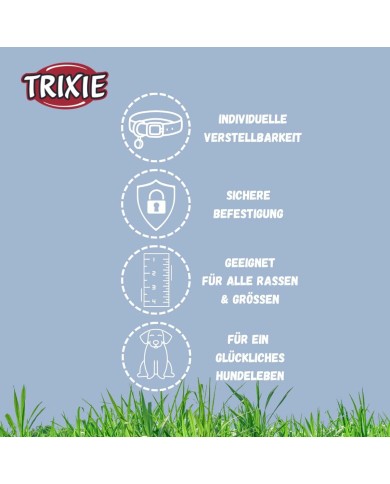 Collare per Cani Trixie CityStyle Nero S/M 30-37 cm Collare per Cani Trixie CityStyle Nero S/M 30-37 cm