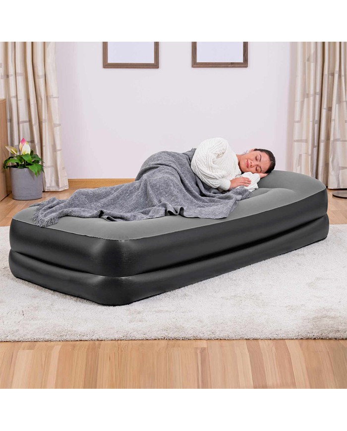 Bestway Letto Singolo con Motore 191x97x46 cm Gonfiabile e da Campeggio 67401