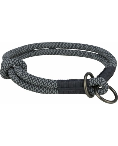 Collari da addestramento per cani Trixie Soft Rope Nero Grigio L/XL 55 cm Collari da addestramento per cani Trixie Soft Rope Nero Grigio L/XL 55 cm