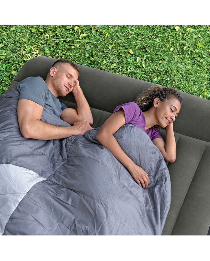 Bestway Materasso Doppio 203x152x30 cm Gonfiabile e da Campeggio 67682