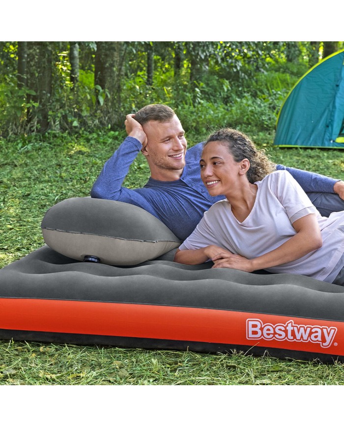 Bestway Materasso Doppio Roll & Relax 203x183x22 cm Gonfiabile e Camping 67703 Bestway Materasso Doppio Roll & Relax 203x183x22 cm Gonfiabile e Camping 67703