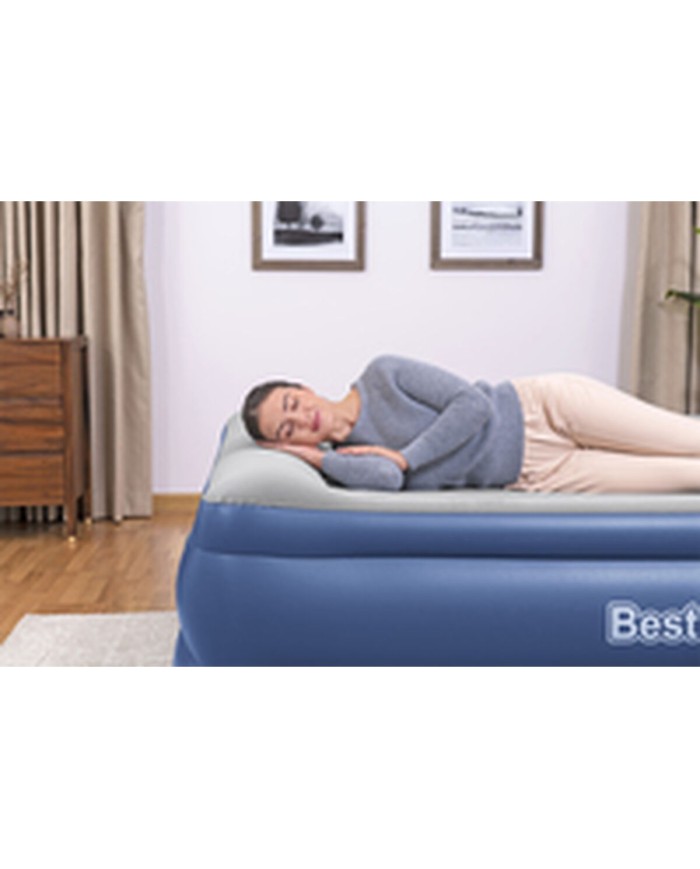 Bestway Letto Doppio con Motore 203x193x56 cm Gonfiabile e Campeggio 67692