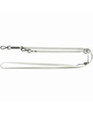 Guinzaglio regolabile per cane Trixie CityStyle Grigio chiaro L/XL