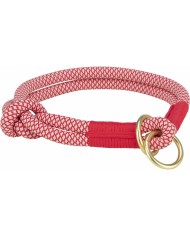 Collari da addestramento per cani Trixie Soft Rope Nero Grigio L/XL 55 cm