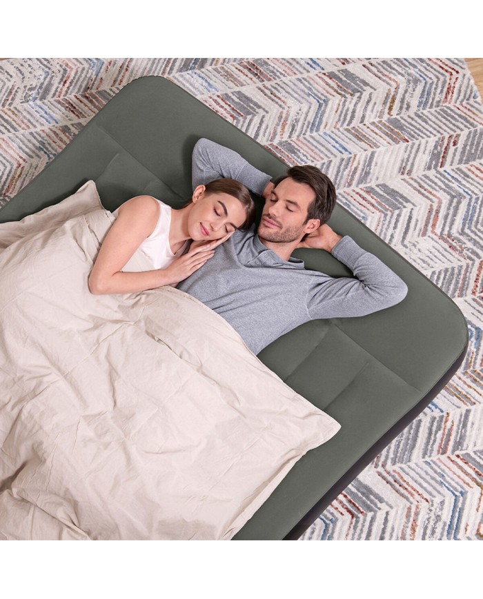Bestway Materasso Doppio con Gonfiatore Integrato a Batteria 203x152x30 cm Gonfiabile e Campeggio 67930 Bestway Materasso Doppio con Gonfiatore Integrato a Batteria 203x152x30 cm Gonfiabile e Campeggio 67930