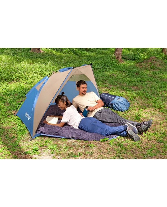 Bestway Tenda Poliestere Fibra di Vetro 200x100x100 cm Gonfiabile e Campeggio 68001