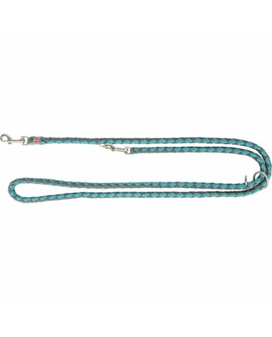 Guinzaglio regolabile per cane Trixie Grafite Azzurro Chiaro S/M 2 m
