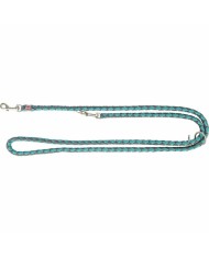 Guinzaglio regolabile per cane Trixie Grafite Azzurro Chiaro S/M 2 m