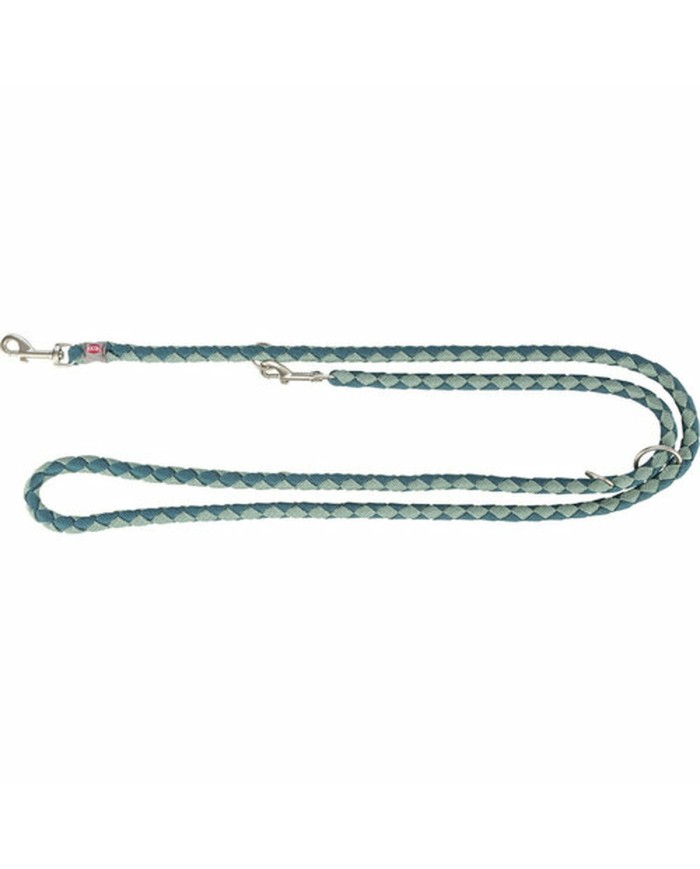 Guinzaglio regolabile per cane Trixie Azzurro Verde L/XL 2 m