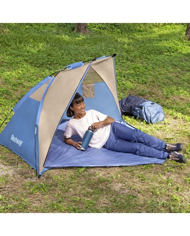 Bestway Tenda Poliestere Fibra di Vetro 200x100x100 cm Gonfiabile e Campeggio 68001