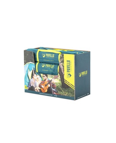 Bestway Tenda Poliestere Fibra di Vetro e Acciaio 210x210x120 cm Camping 68088