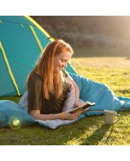 Bestway Sacco a pelo in Poliestere Temperatura da 3 a -8 Gradi 190x84 cm Camping 68100 Bestway Sacco a pelo in Poliestere Temperatura da 3 a -8 Gradi 190x84 cm Camping 68100