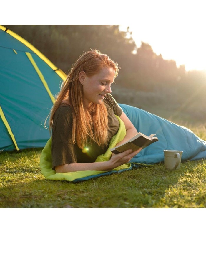 Bestway Sacco a Pelo in Poliestere Temperatura da 7 a -11 Gradi Colore Assortito Camping 68099 Bestway Sacco a Pelo in Poliestere Temperatura da 7 a -11 Gradi Colore Assortito Camping 68099