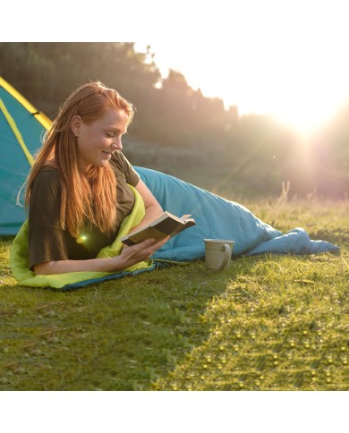 Bestway Sacco a Pelo in Poliestere Temperatura da 7 a -11 Gradi Colore Assortito Camping 68099