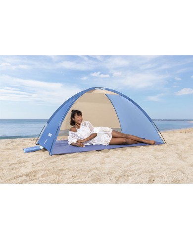 Bestway Tenda Polyester Fibra di Vetro UPF 80+ 200x120x95 cm Camping e Spiaggia 68105