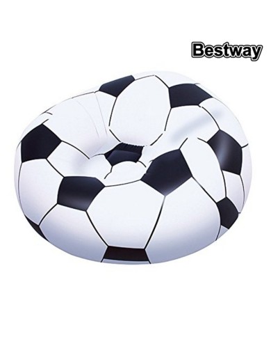 Bestway Poltrona Gigante Calcio 114x112x66 cm +6 Anni Interno e Giardino 75010 Bestway Poltrona Gigante Calcio 114x112x66 cm +6 Anni Interno e Giardino 75010