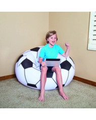 Bestway Poltrona Gigante Calcio 114x112x66 cm +6 Anni Interno e Giardino 75010 Bestway Poltrona Gigante Calcio 114x112x66 cm +6 Anni Interno e Giardino 75010