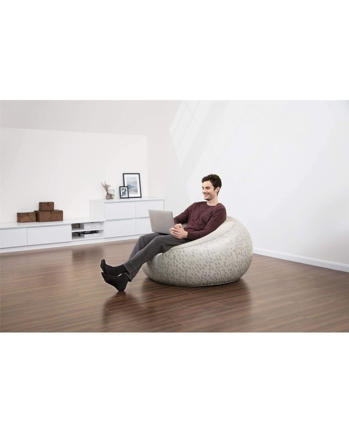 Bestway Poltrona Gonfiabile Gigante Fashion Colore Assortito 112x112x66 cm Interno 75052