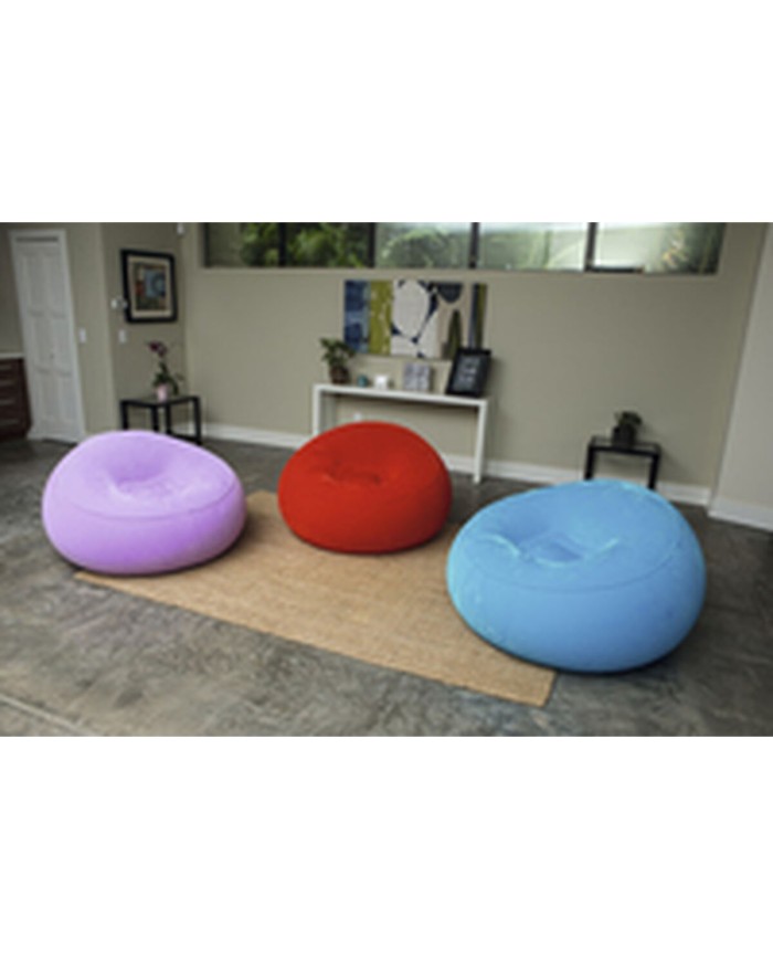 Bestway Poltrona Gonfiabile Gigante Fashion Colore Assortito 112x112x66 cm Interno 75052