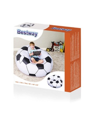 Bestway Poltrona Gigante Calcio 114x112x66 cm +6 Anni Interno e Giardino 75010 Bestway Poltrona Gigante Calcio 114x112x66 cm +6 Anni Interno e Giardino 75010
