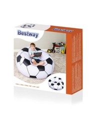 Bestway Poltrona Gigante Calcio 114x112x66 cm +6 Anni Interno e Giardino 75010 Bestway Poltrona Gigante Calcio 114x112x66 cm +6 Anni Interno e Giardino 75010