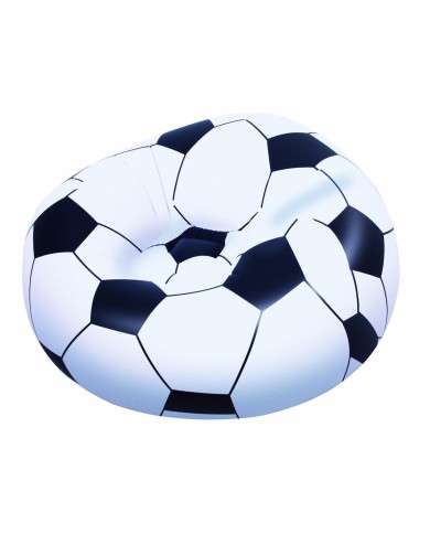 Bestway Poltrona Gigante Calcio 114x112x66 cm +6 Anni Interno e Giardino 75010 Bestway Poltrona Gigante Calcio 114x112x66 cm +6 Anni Interno e Giardino 75010