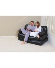 Bestway Poltrona Gonfiabile 5 Posizioni Nero 188x152x64 cm Interno 75054 Bestway Poltrona Gonfiabile 5 Posizioni Nero 188x152x64 cm Interno 75054