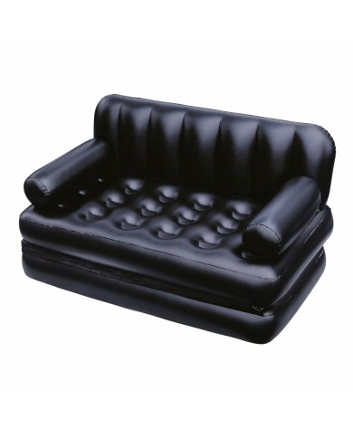 Bestway Poltrona Gonfiabile 5 Posizioni Nero 188x152x64 cm Interno 75054