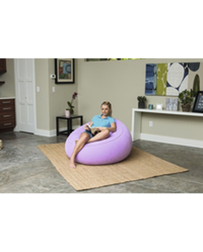 Bestway Poltrona Gonfiabile Gigante Fashion Colore Assortito 112x112x66 cm Interno 75052