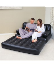 Bestway Poltrona Gonfiabile 5 Posizioni Nero 188x152x64 cm Interno 75054 Bestway Poltrona Gonfiabile 5 Posizioni Nero 188x152x64 cm Interno 75054