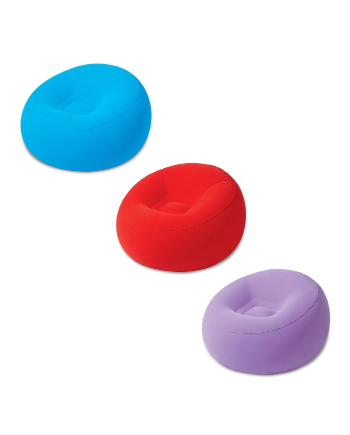 Bestway Poltrona Gonfiabile Gigante Fashion Colore Assortito 112x112x66 cm Interno 75052